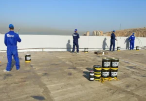 Roof Waterproofing at IPM Factory, in Roumieh, Lebanon