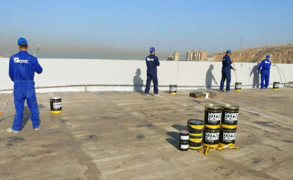 Roof Waterproofing at IPM Factory, in Roumieh, Lebanon