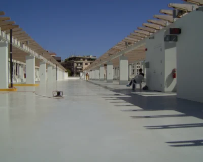 Exposed Car Park Waterproofing System – Greece