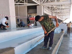 Stadium Stands Waterproofing