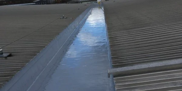 Gutter waterproofing and protection with HYPERDESMO®